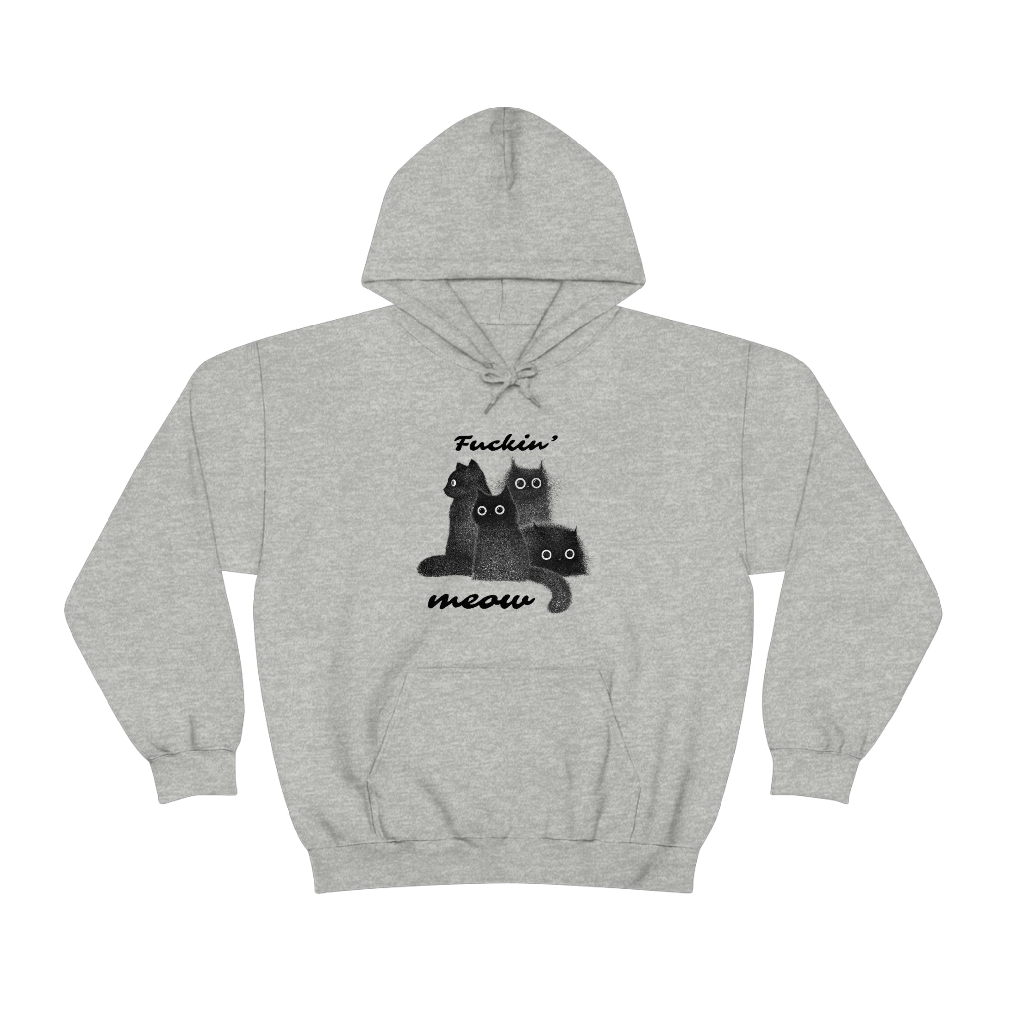 The Meow Squad - Regular Unisex Heavy Blend Hoodie Sweatshirt