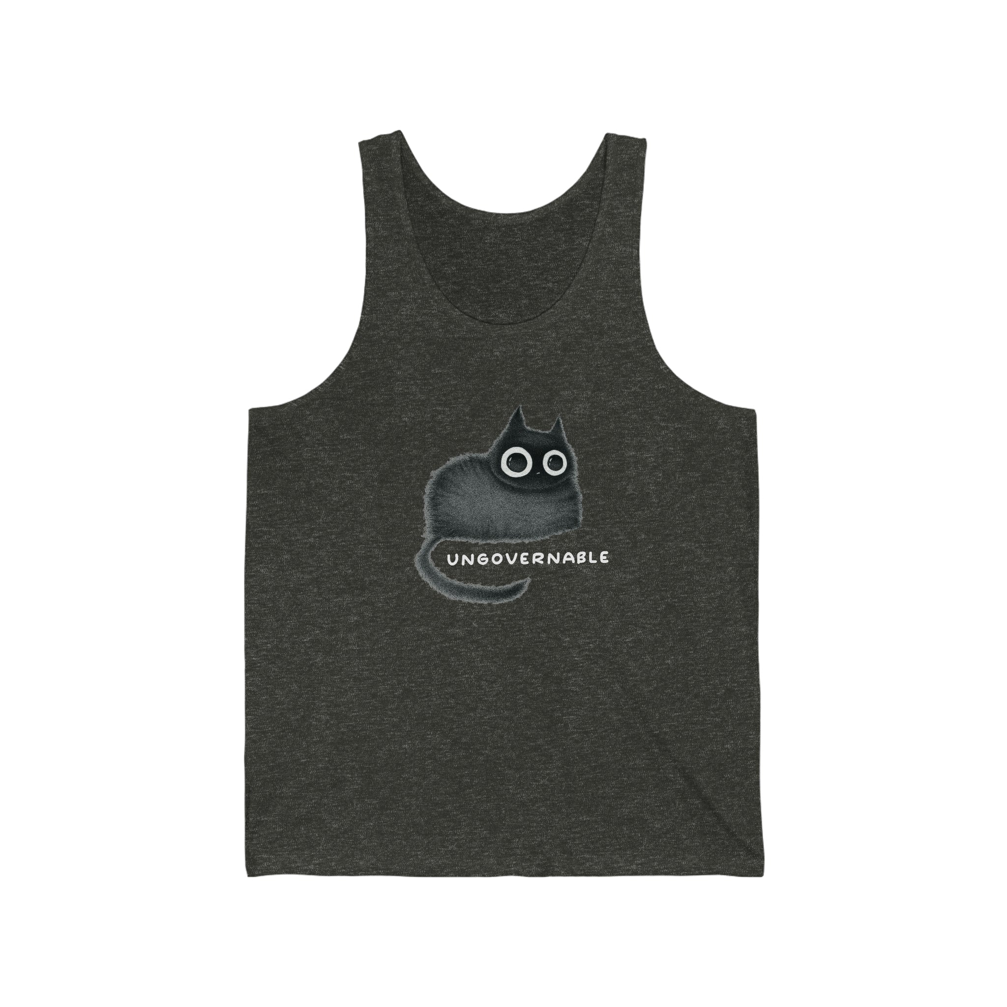 Ungovernable : Unisex Jersey Tank Top 100% Cotton, by Bella+Canvas