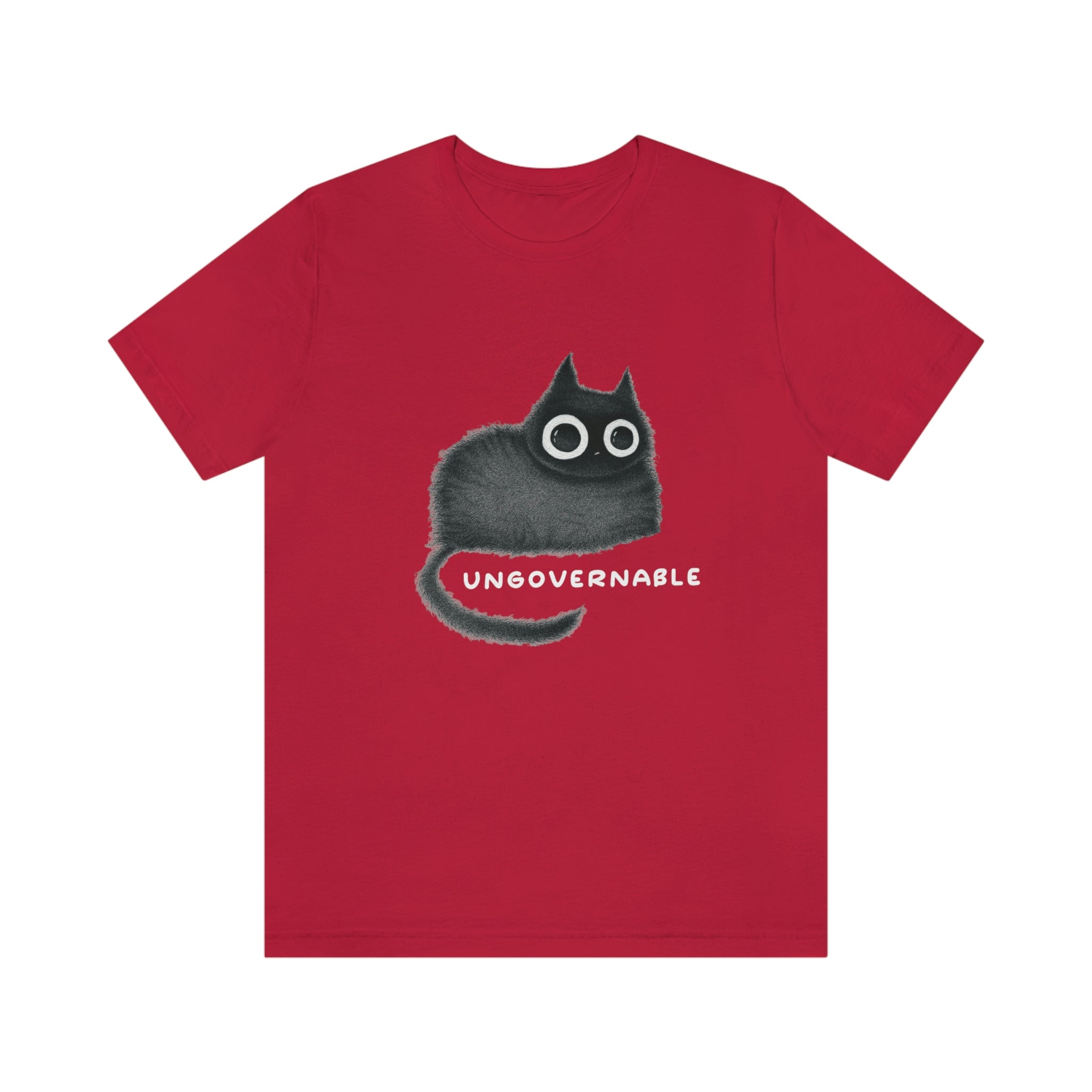 Ungovernable : Unisex 100% Comfy Cotton T-Shirt by Wholesome Memes™