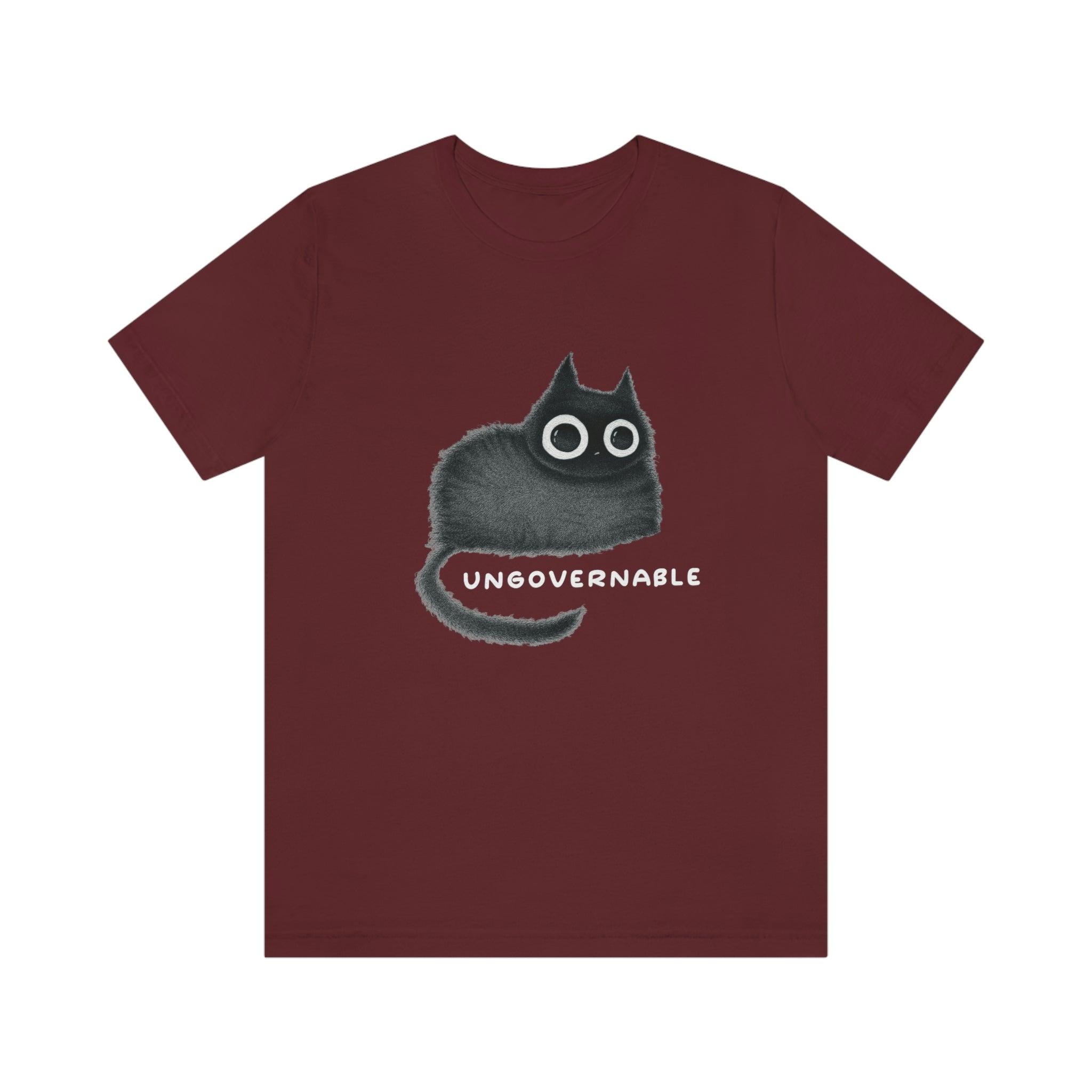 Ungovernable : Unisex 100% Comfy Cotton T-Shirt by Wholesome Memes™
