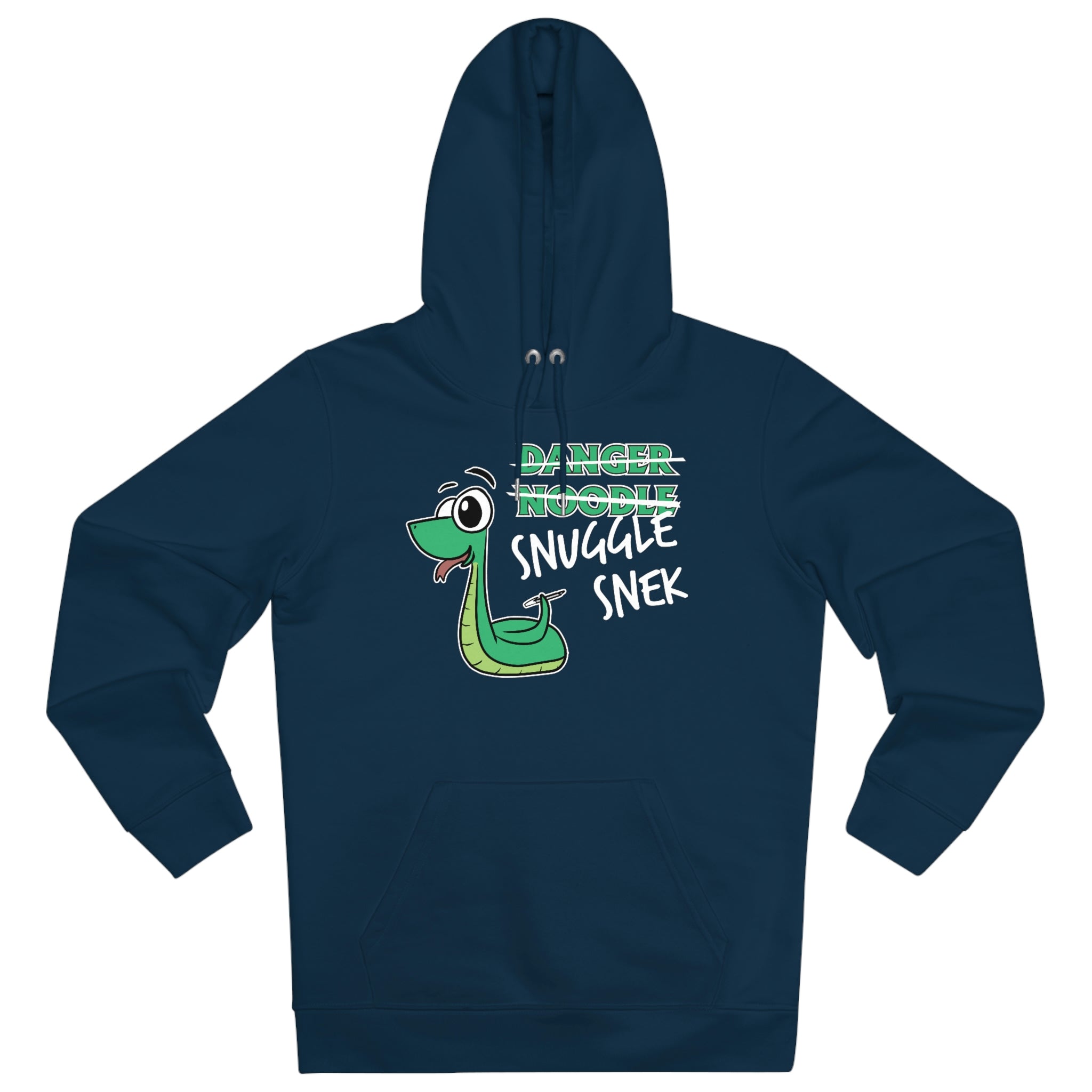 Danger Noodle : Premium, Organic-Vegan-Sustainable Unisex Cruiser Hoodie by Wholesome Memes™