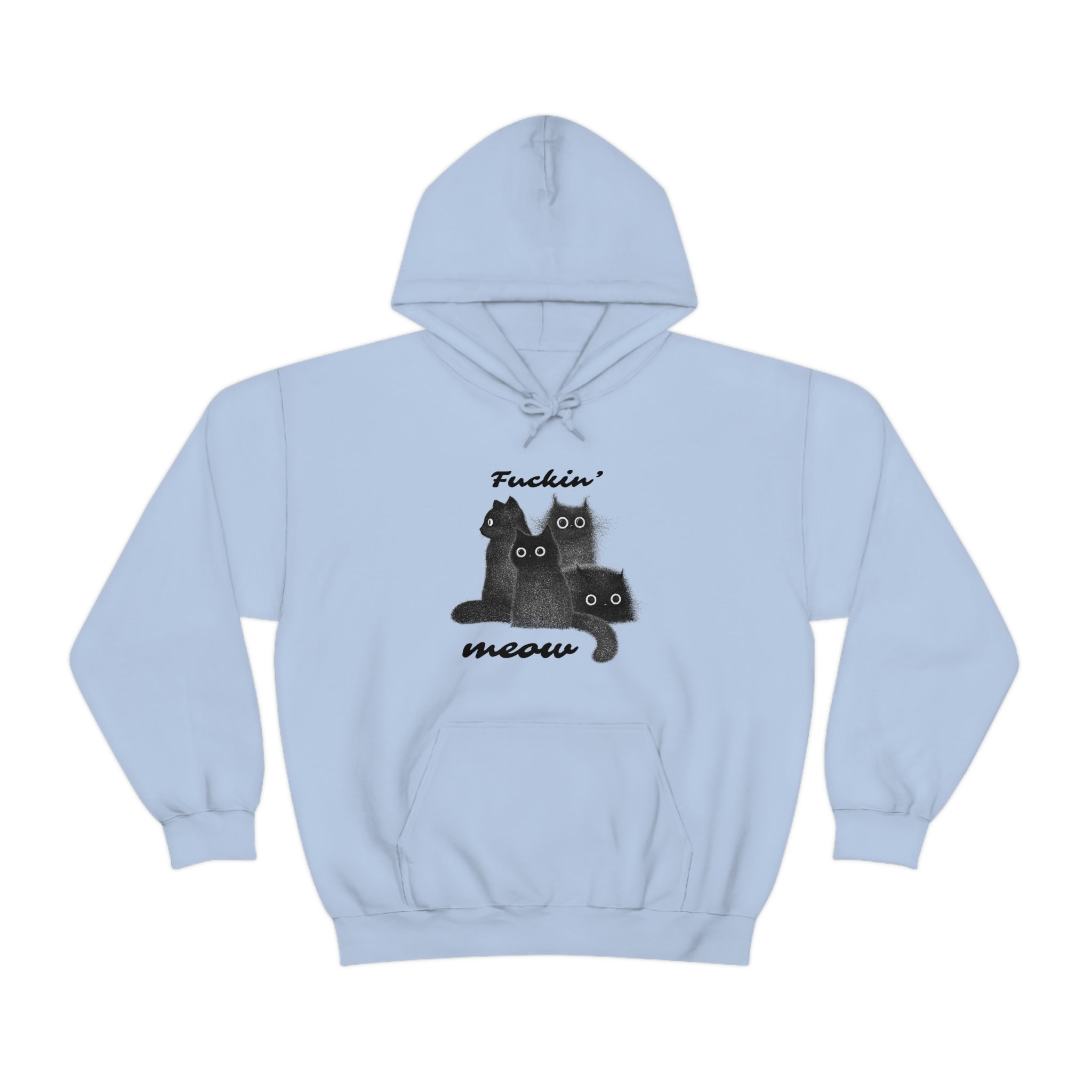 The Meow Squad - Regular Unisex Heavy Blend Hoodie Sweatshirt