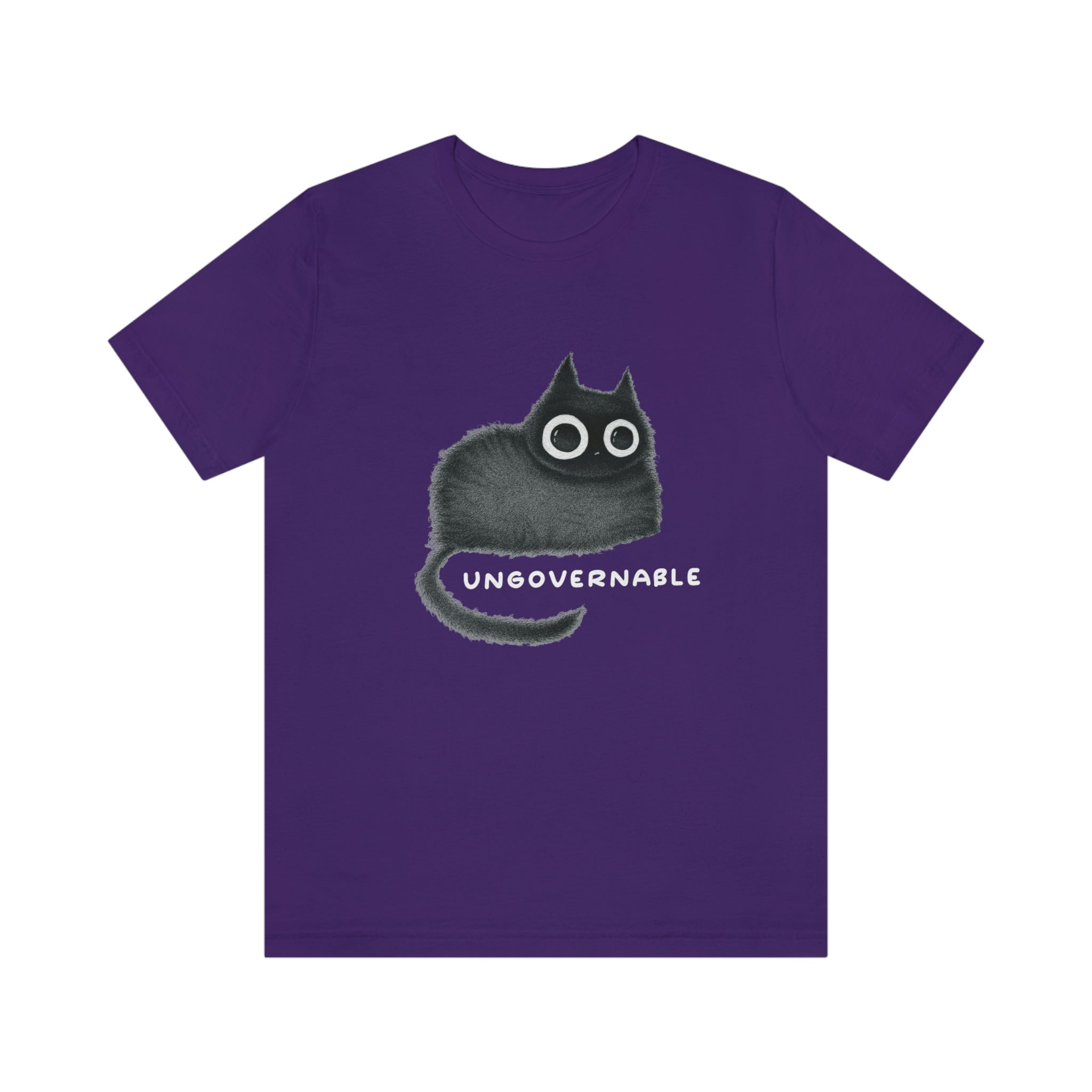Ungovernable : Unisex 100% Comfy Cotton T-Shirt by Wholesome Memes™