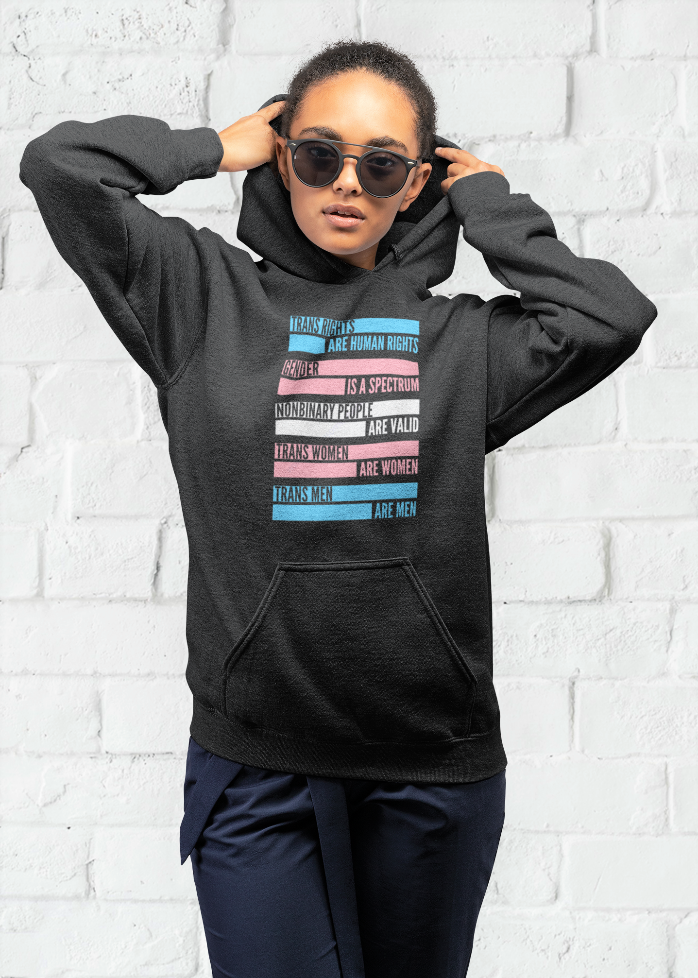 Gender Equality and Acceptance : Unisex Heavy Blend™ Hooded Sweatshirt