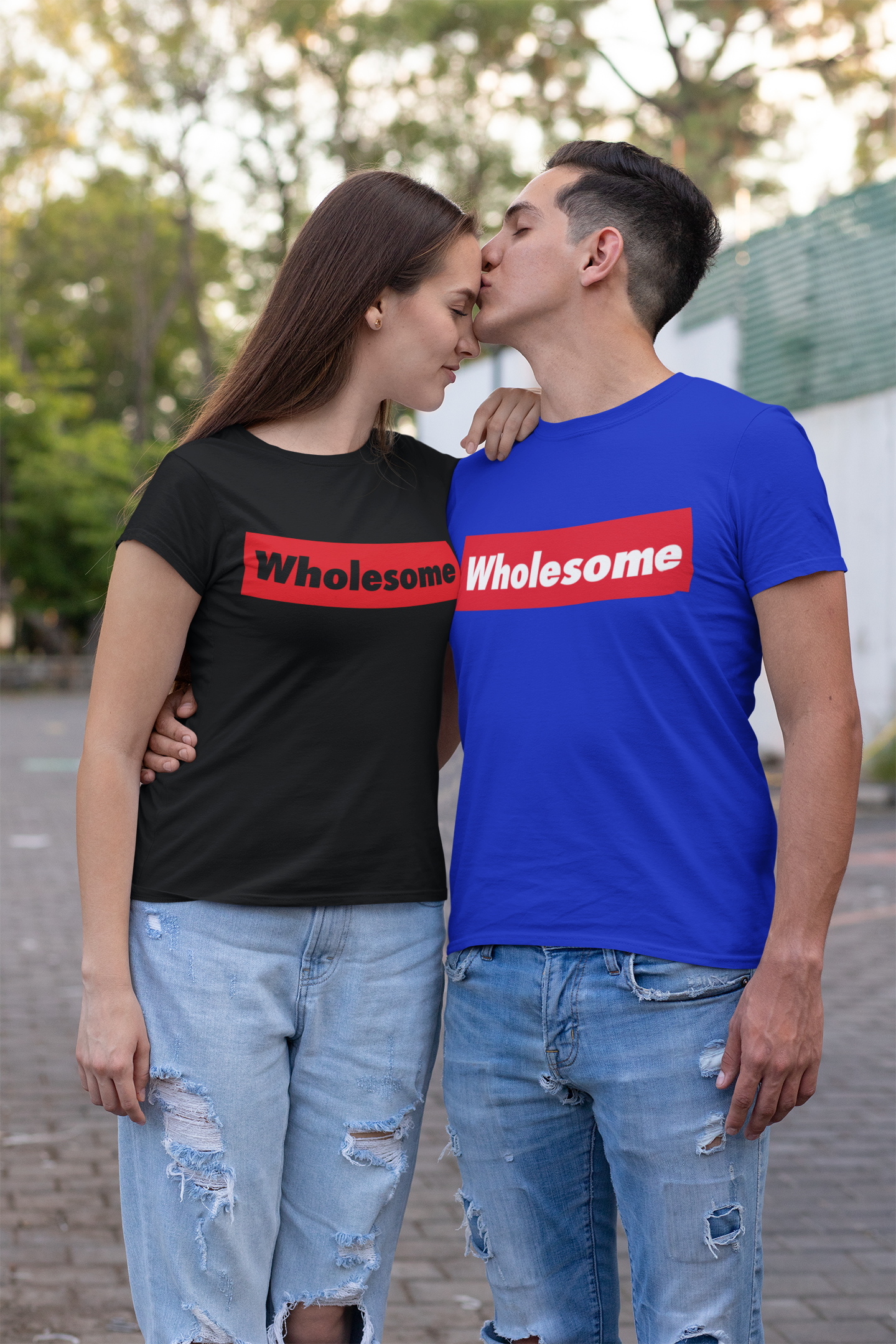 Wholesome Banner Unisex Cotton T-Shirt – wholesomememes