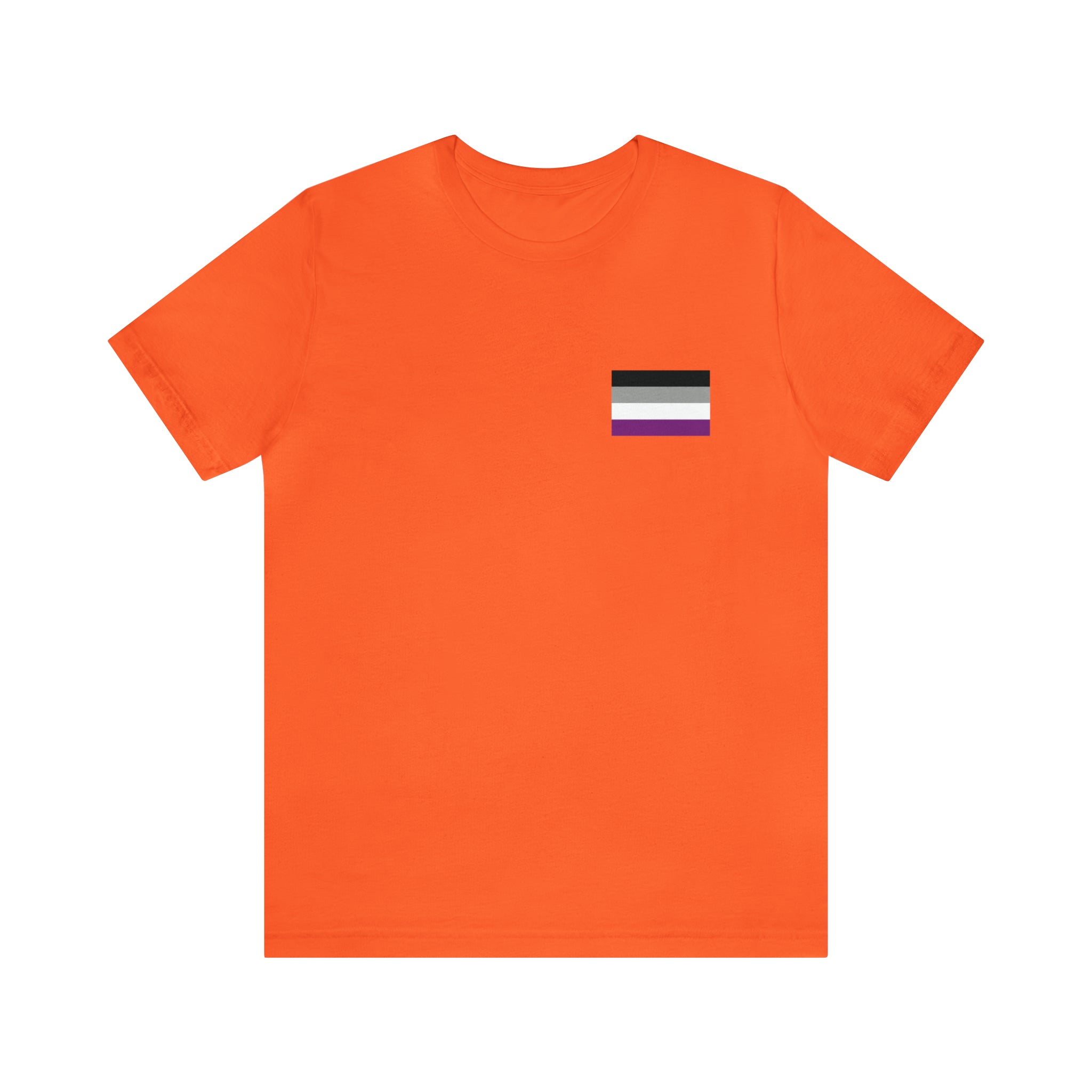 Ace Pride Flag : Unisex 100% Comfy Cotton T-Shirt by Bella+Canvas