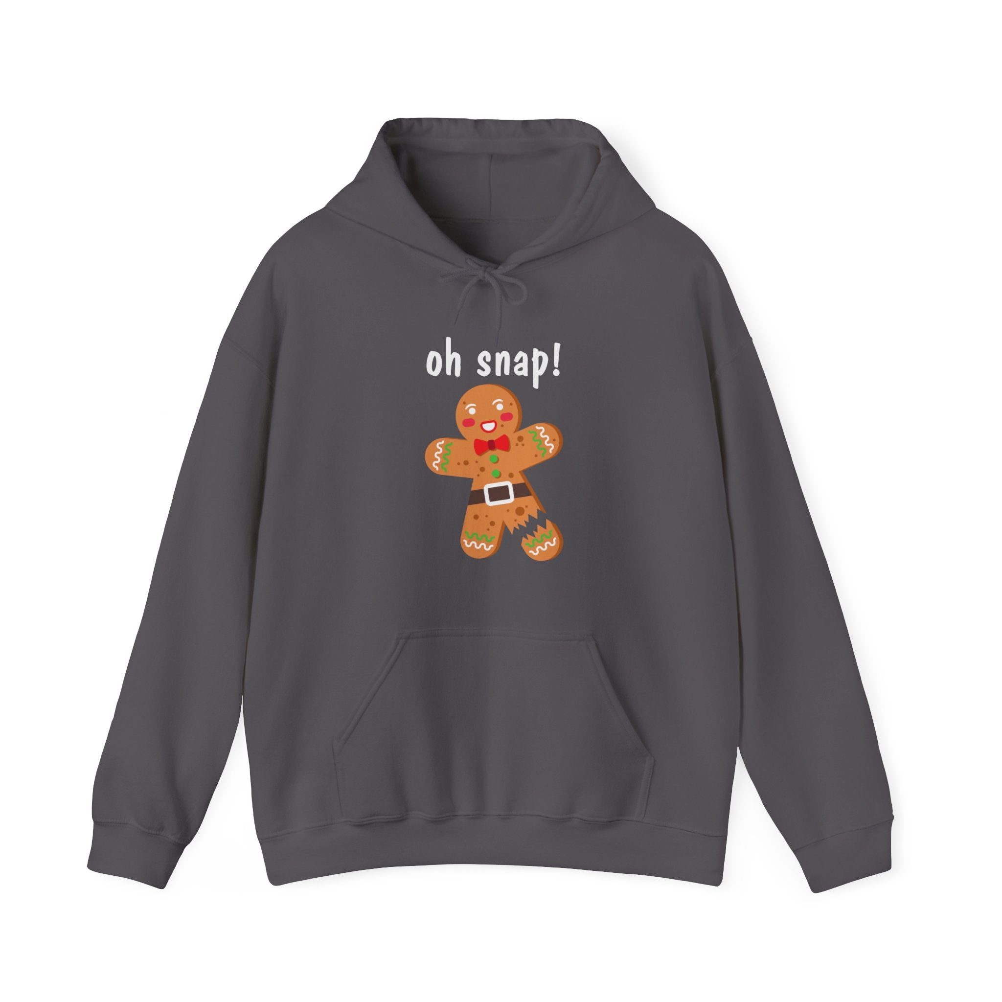 Oh Snap! Gingerbread Man : Regular Unisex Heavy Blend Hoodie