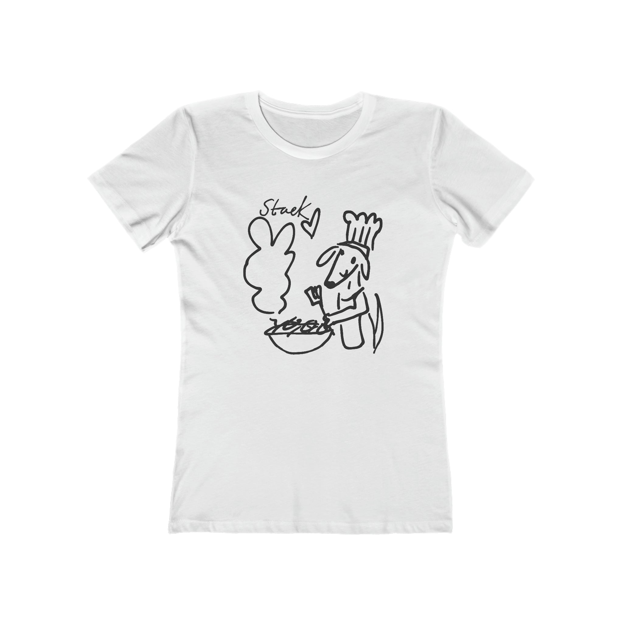 Staek! WM Follower Contribution : Women's Cotton T-Shirt by Bella+Canvas