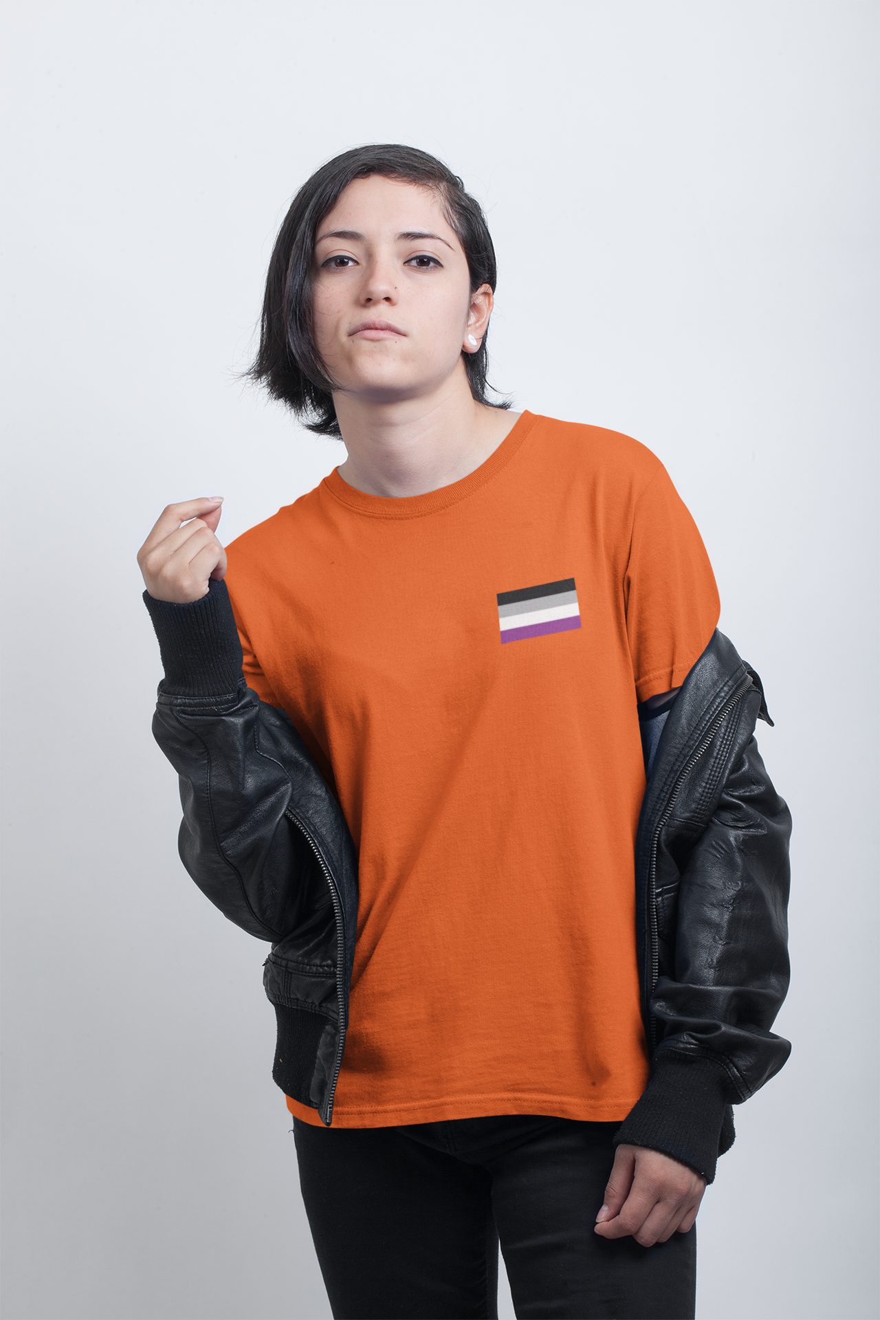 Ace Pride Flag : Unisex 100% Comfy Cotton T-Shirt by Bella+Canvas