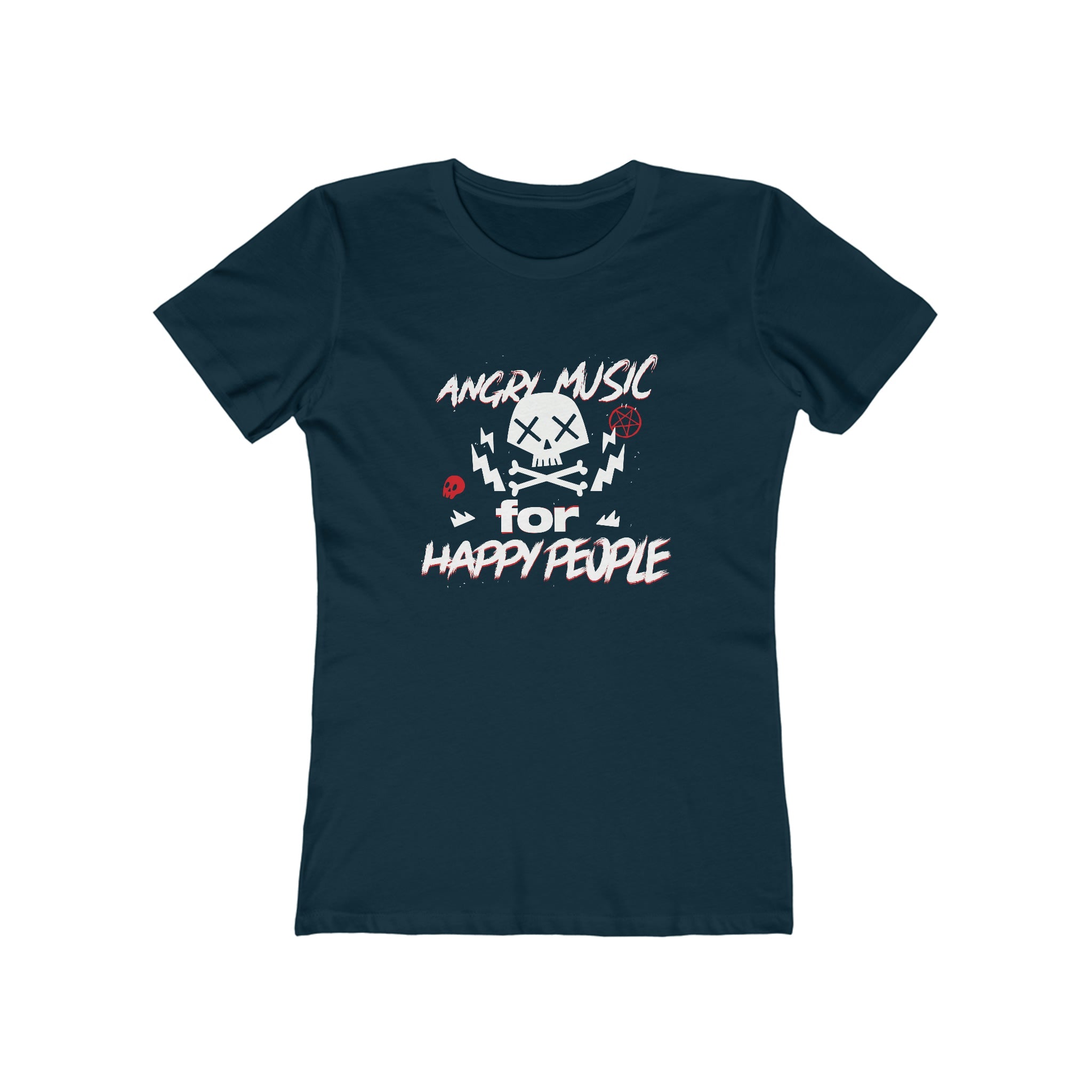 Angry Music for Happy People : Women's 100% Cotton T-Shirt