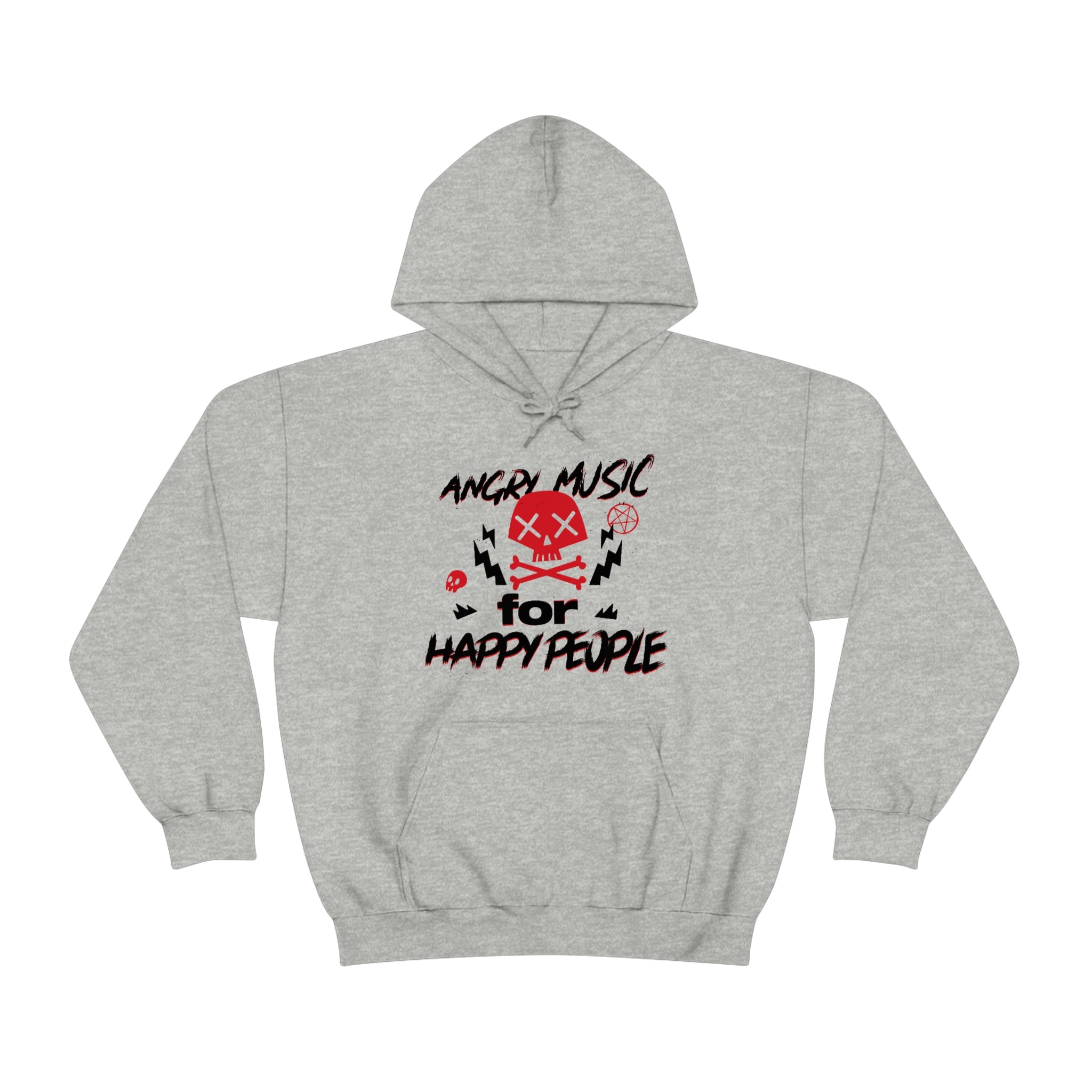 Angry Music for Happy People : Unisex Heavy Blend™ Hoodie Sweatshirt