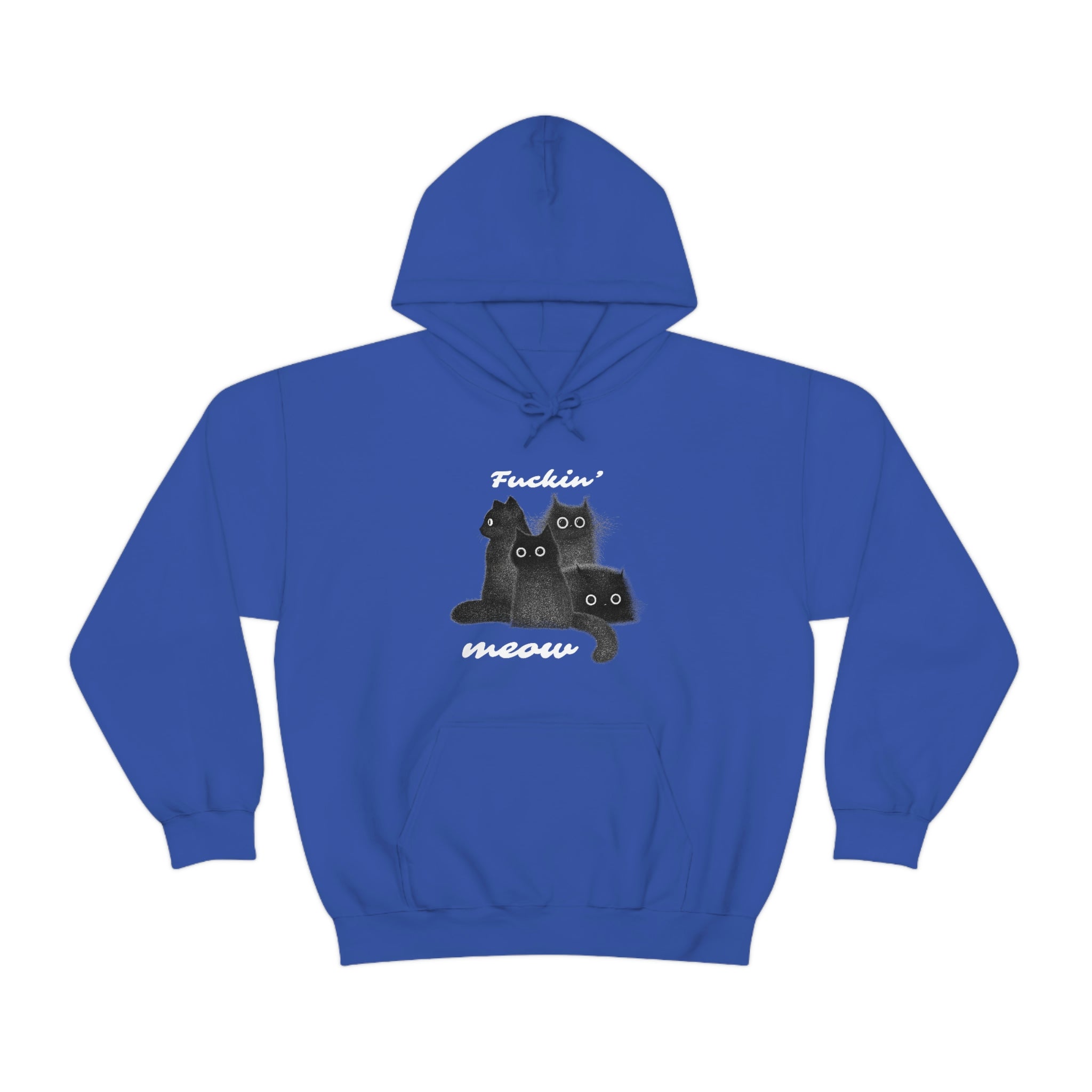 The Meow Squad - Regular Unisex Heavy Blend Hoodie Sweatshirt