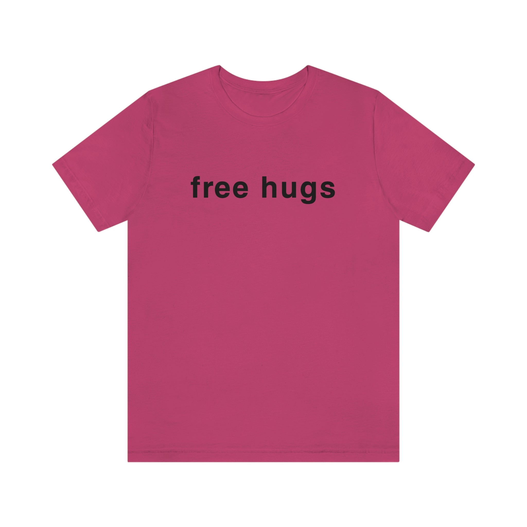 Unbranded - free hugs : Unisex 100% Comfy Cotton T-Shirt