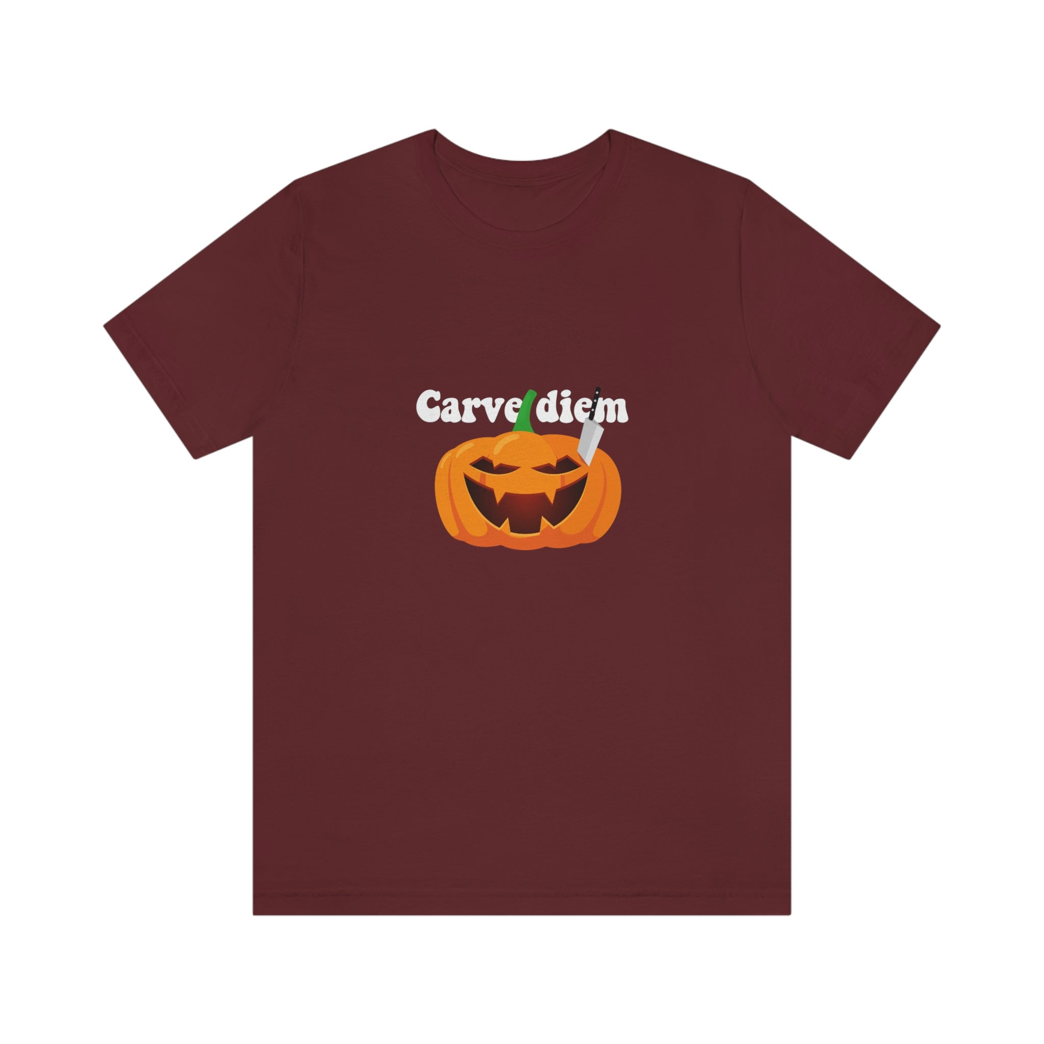 Carve Diem! :  Unisex 100% Comfy Cotton T-Shirt