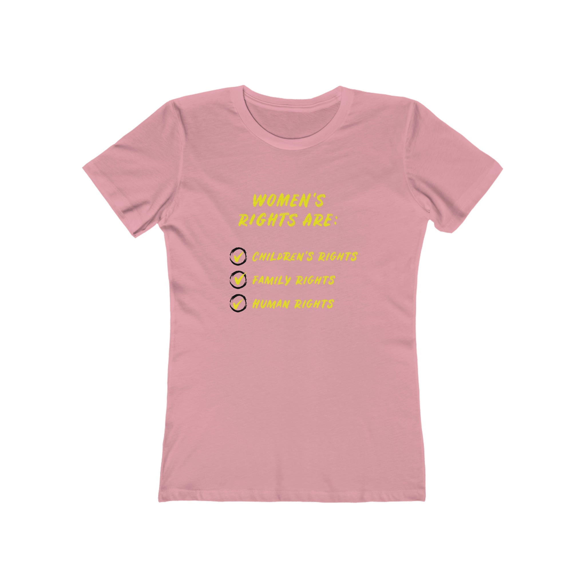 Women's rights are everyone's rights : Women's 100% Cotton T-Shirt