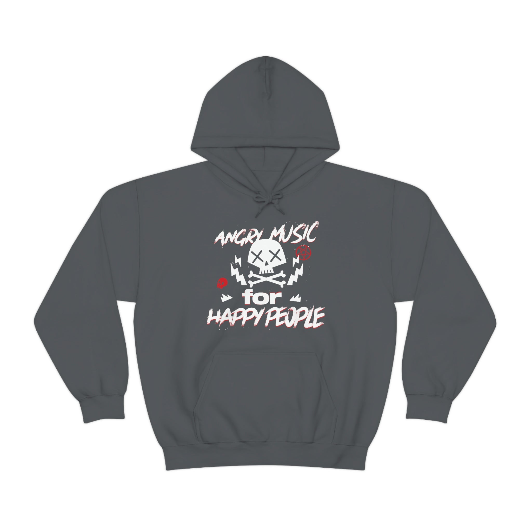 Angry Music for Happy People : Unisex Heavy Blend™ Hoodie Sweatshirt