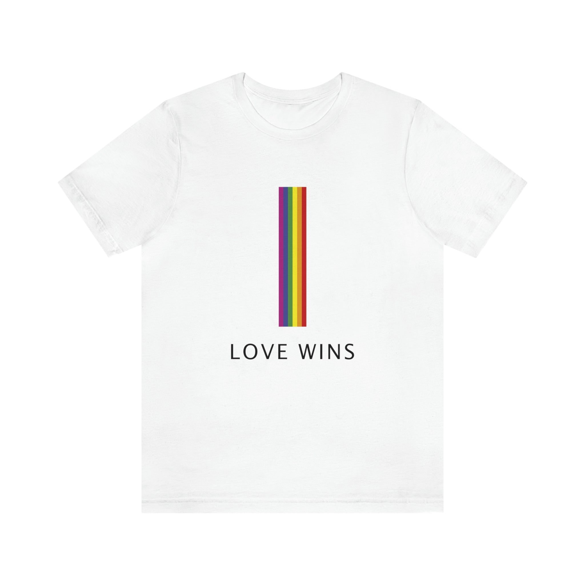 Love Wins! : Unisex 100% Cotton T-Shirt