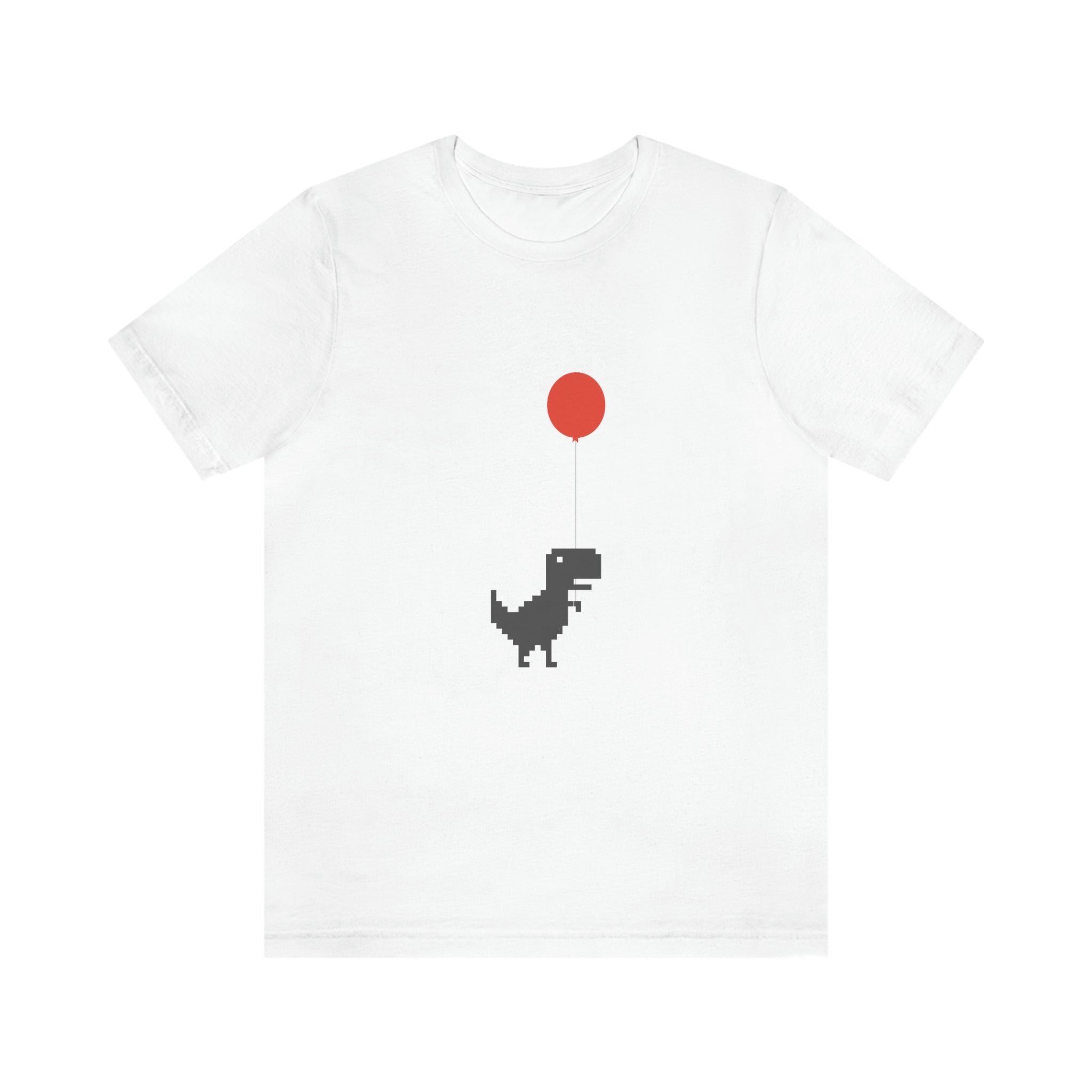 Larry the Dino, Balloon Joy! : Unisex 100% Cotton T-Shirt by Bella+Canvas