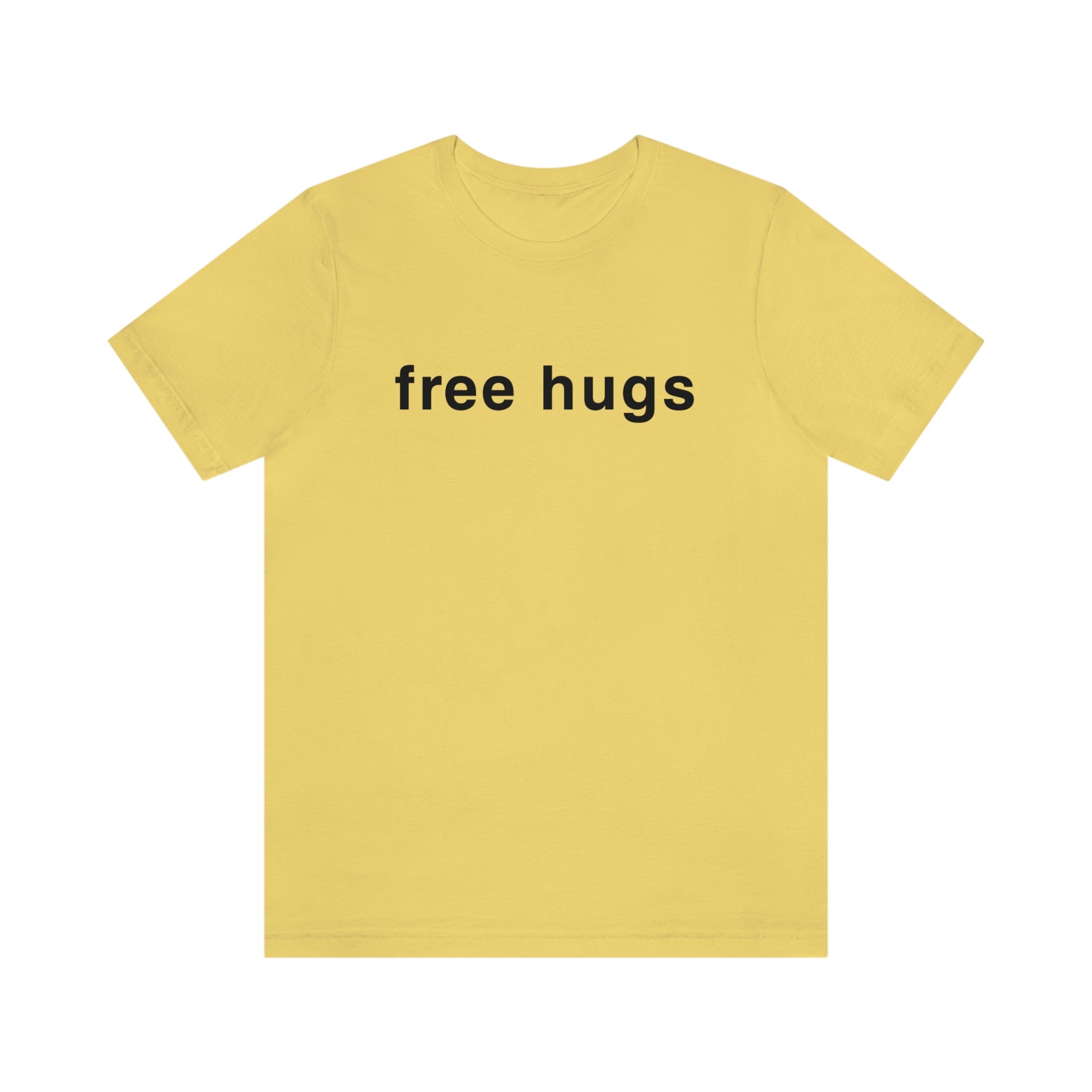 Unbranded - free hugs : Unisex 100% Comfy Cotton T-Shirt