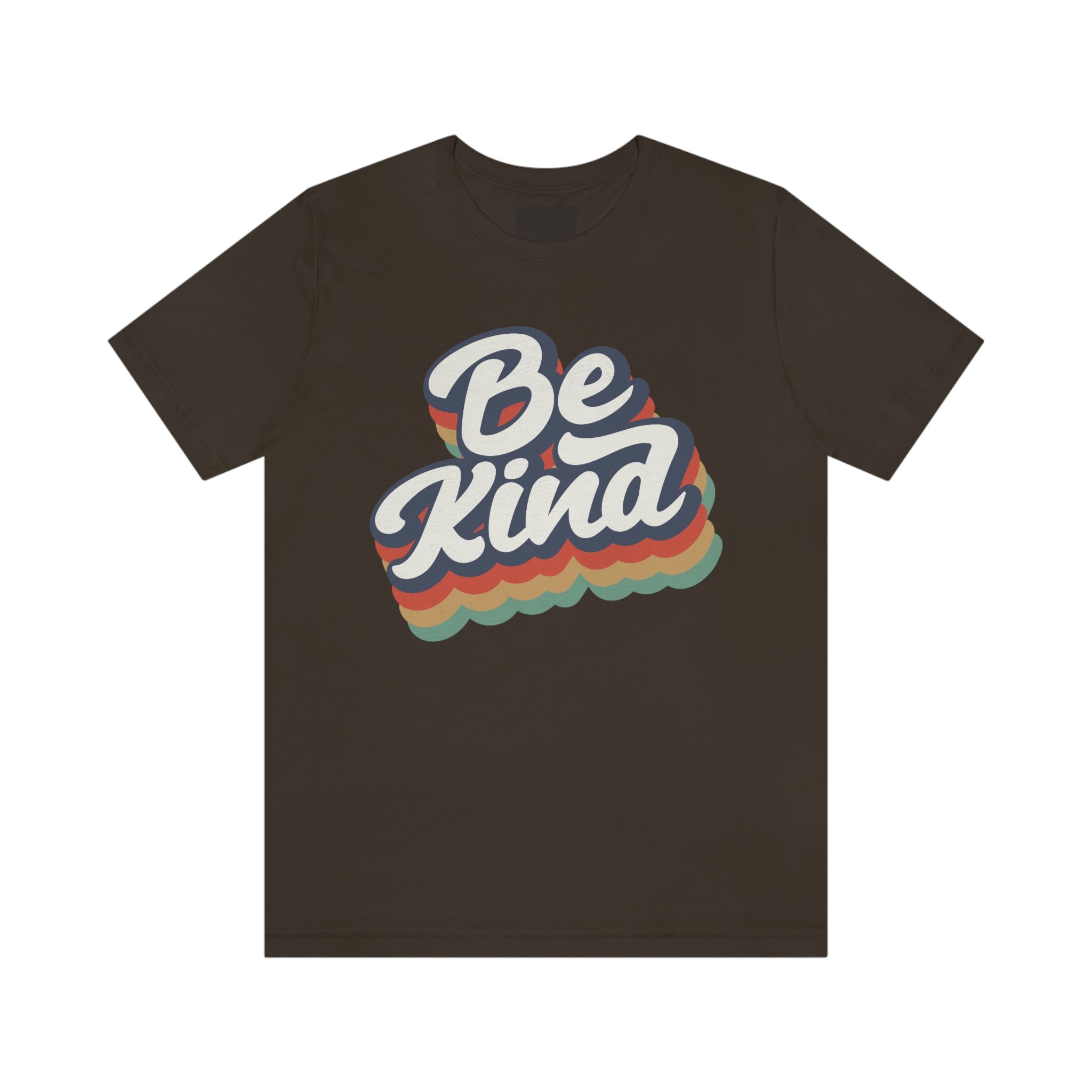 Kindness In The Front - Be Kind : Unisex 100% Premium Comfy Cotton, T-Shirt by Bella+Canvas