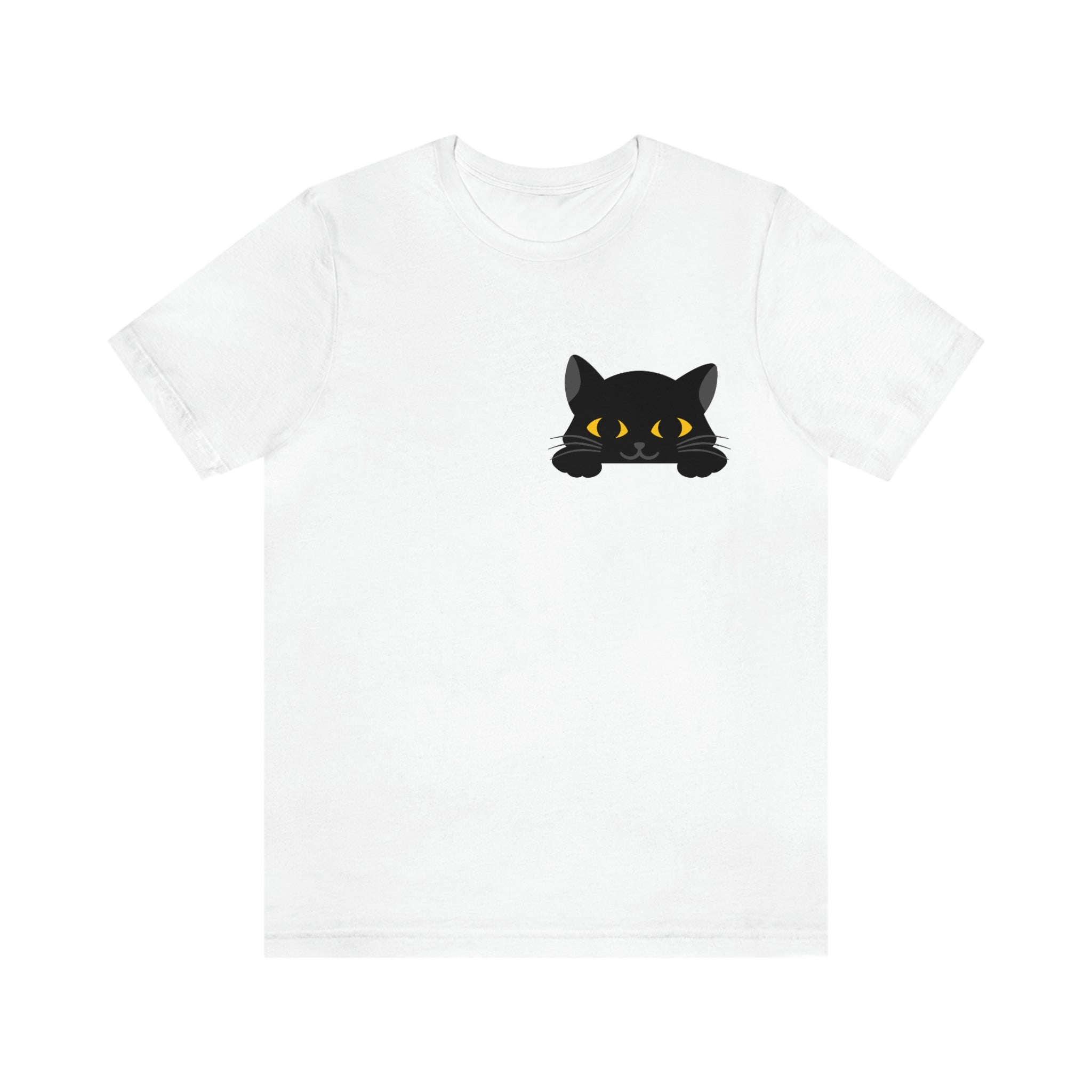 Pocket Cat : Unisex 100% Premium Cotton T-Shirt