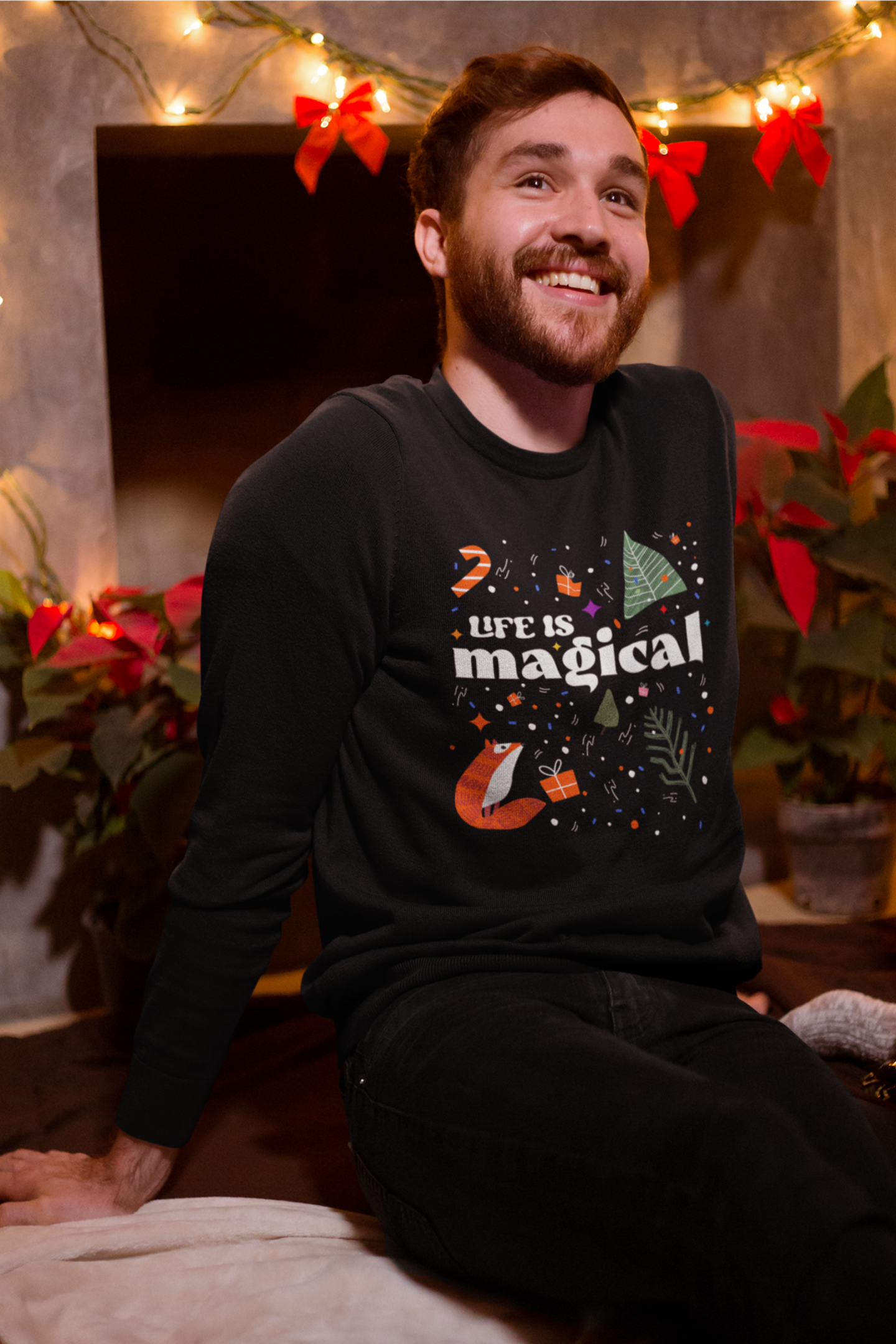 Christmas is Magical : Unisex Heavy Blend™ Crewneck Sweatshirt