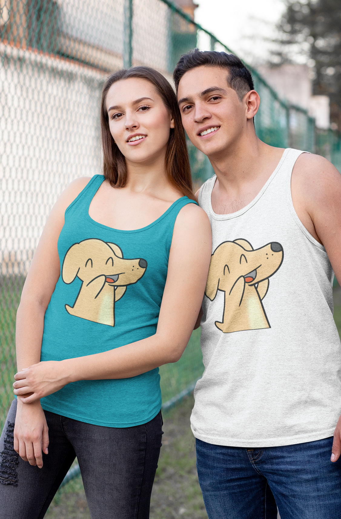 A Dog Named Wholesome - Unisex 100% Cotton Tank Top