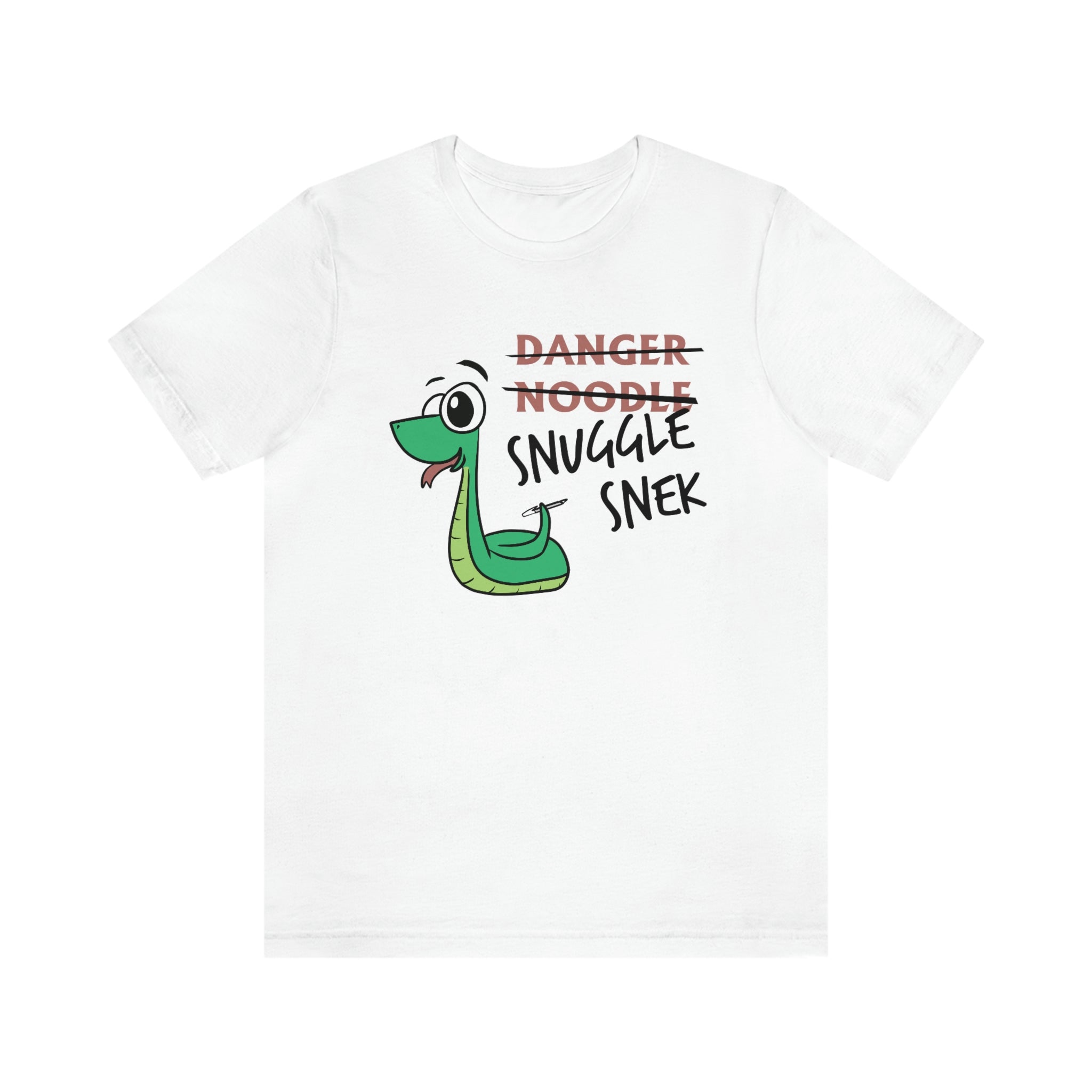 Danger Noodle! : Unisex 100% Comfy Cotton, T-Shirt by Bella+Canvas