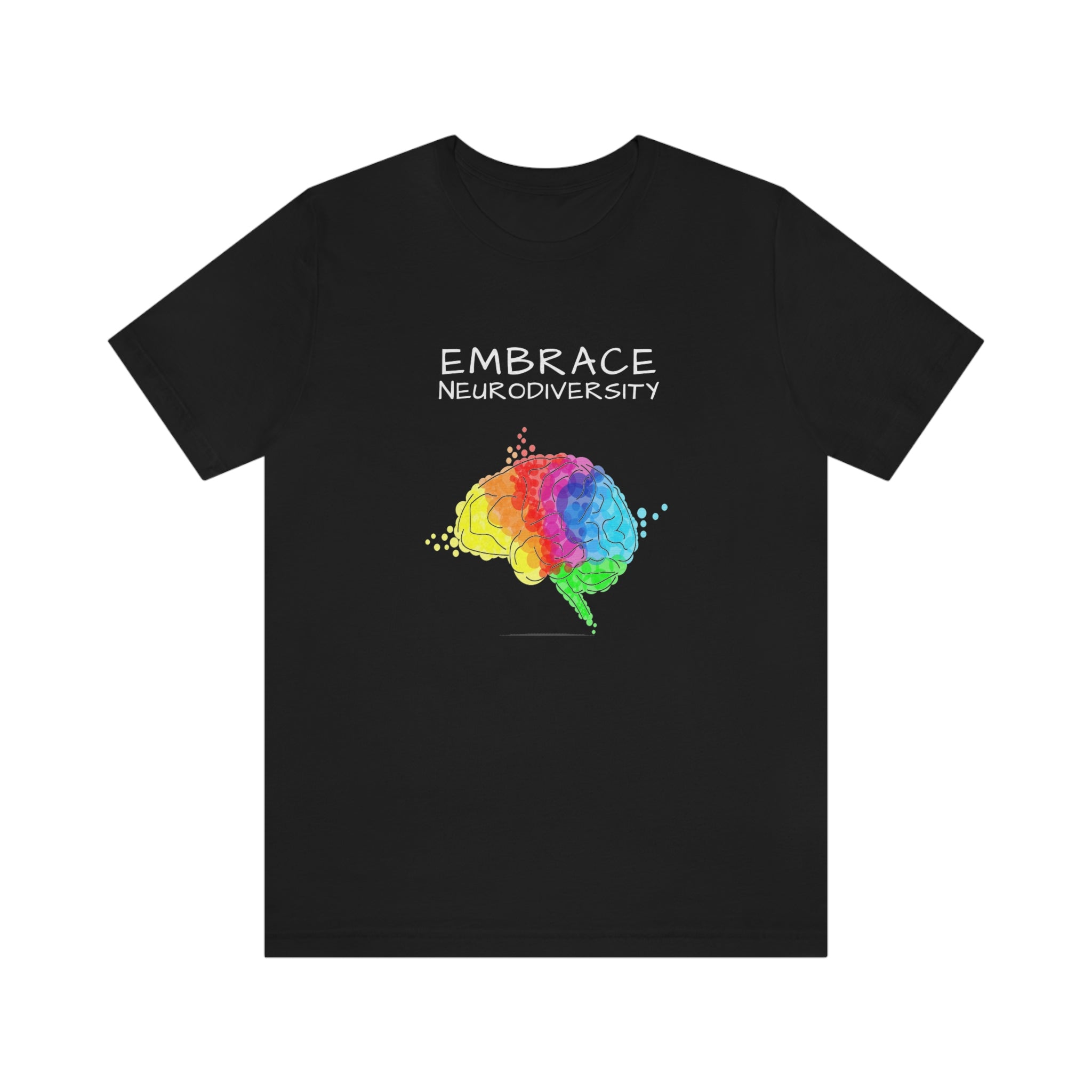 Embrace Neurodiversity : Unisex 100% Comfy Cotton, T-Shirt by Bella+Canvas