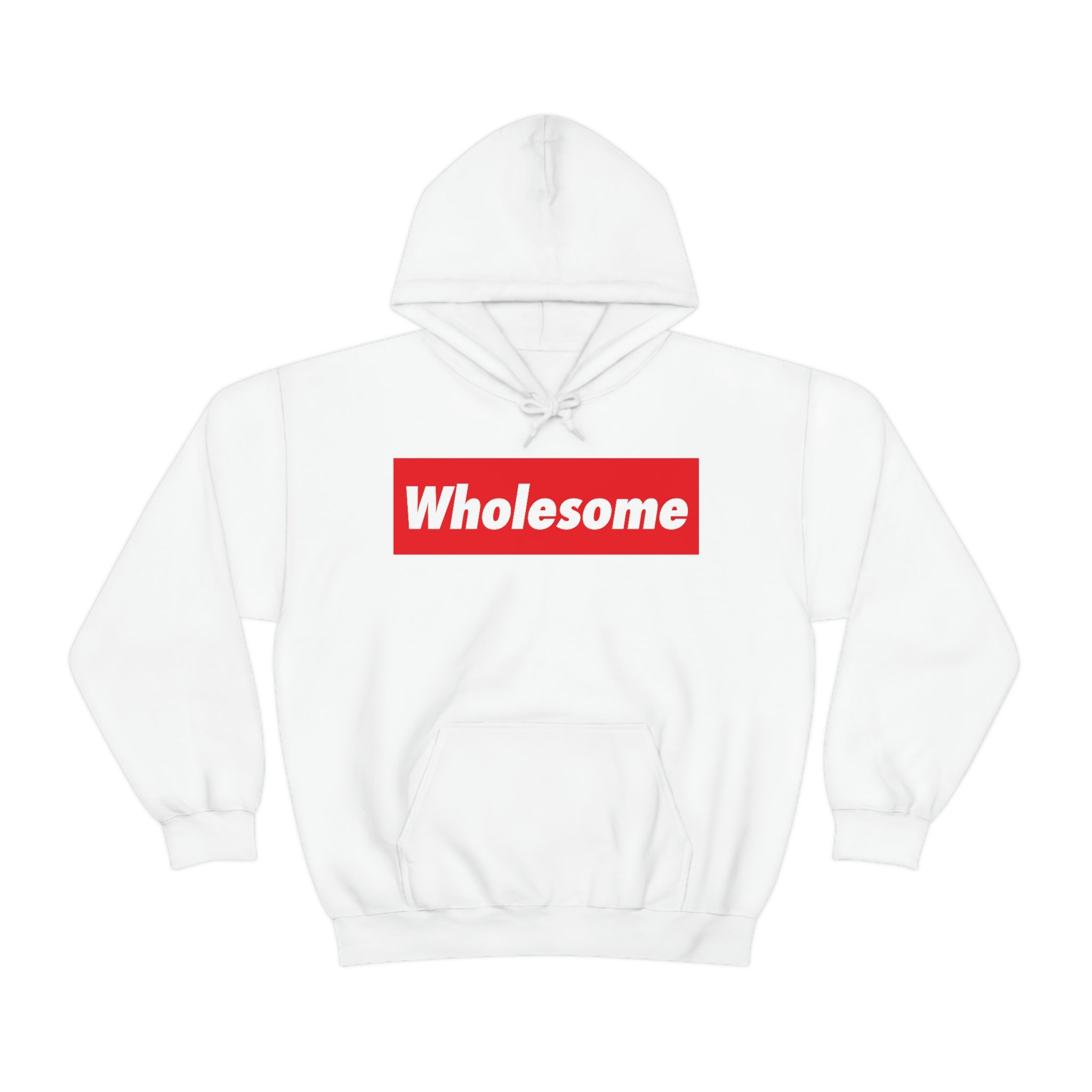 Wholesome Red Banner : Quality Unisex Heavy Blend Hoodie