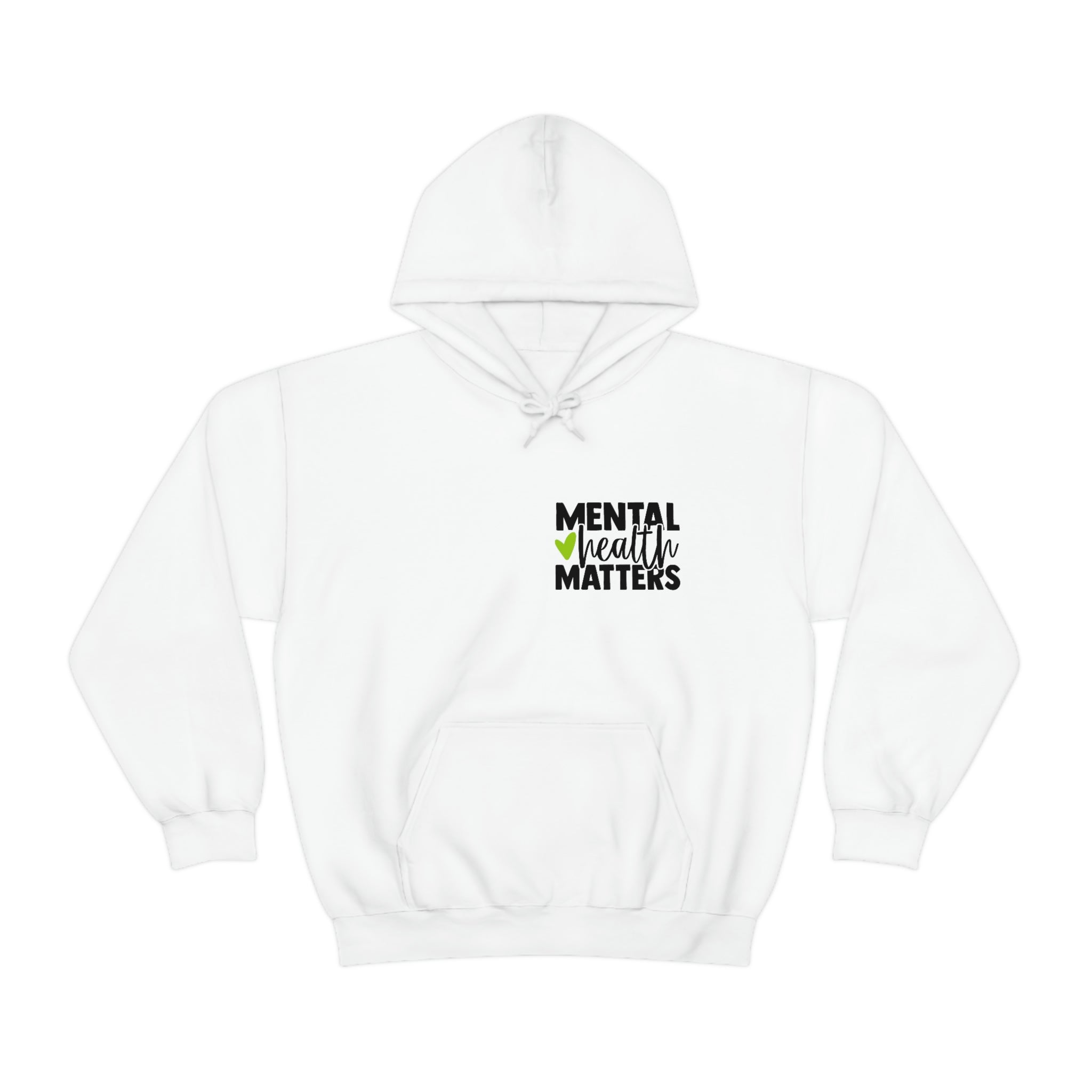 Mental Health Matters - Heart - Hoodie Sweatshirt